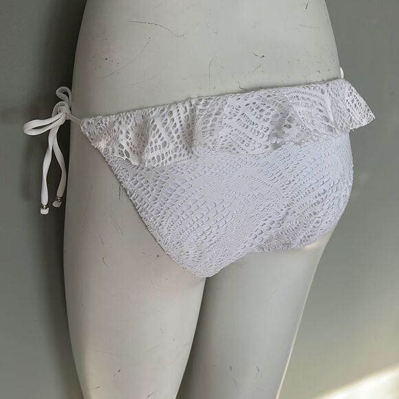 Ralph Lauren New White Lace Bikini Small - Picture 6 of 6